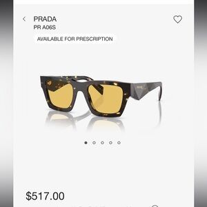 New season Prada  sunglasses